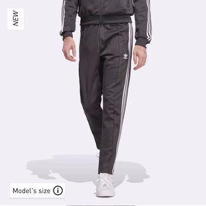 Adidas essentials open hem slight taper pants